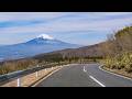 Japan Scenic Drive 4K Izu Skyline Ashinoko Skyline Fuji Susono Panorama Road