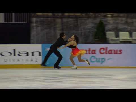 2017 Santa Claus Cup :Jasmin TESSARI-Francesco FIORETTI(ITA)-ID SENIOR SHORT DANCE