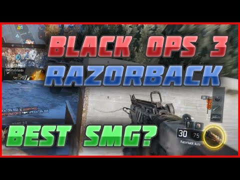 Black Ops 3 Beta Gamepleay w/ Razorback SMG (BEST SMG?)