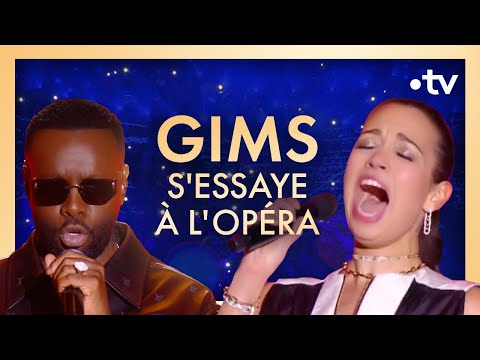 Gims & Nadine Sierra "La donna è mobile" & "Sempre libera" (Verdi) - Le Gala des Pièces Jaunes Thumbnail