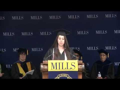 Mills College 2014 Commencement: Graduate Student Speaker