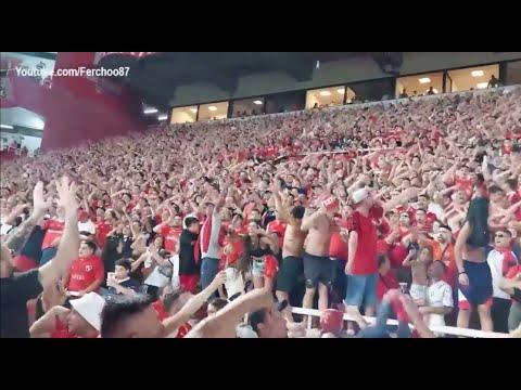 "Vengo a alentar de corazón" Barra: La Barra del Rojo &bull; Club: Independiente