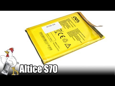 Guía del Altice S70: Cambiar Bateria