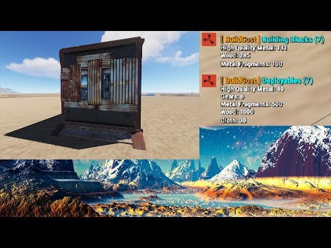 1x1 Cheap upkeep Vender Shop Base