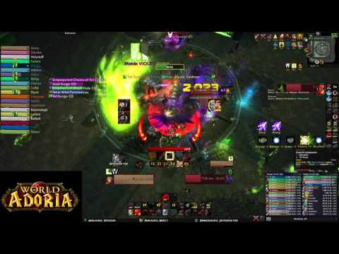 Adoria vs Xhul'horac Mythic | Fury Warrior PoV