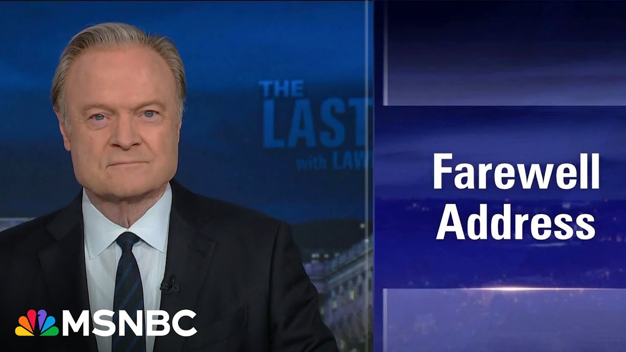 Lawrence: Biden’s ‘tech-industrial complex’ warning might be most remembered line of his presidency