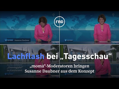 „Tagesschau“-Sprecherin Daubner entschuldigt sich nach Lachanfall bei Nachrichten