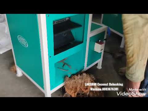 Automatic Coconut Dehusking Machine 3 hp