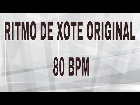 RITMO DE XOTE ORIGINAL 80 BPM