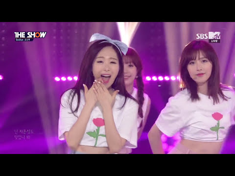 Sonamoo Goodbye Stage "I Like U Too Much" The Show (8/2/2016)