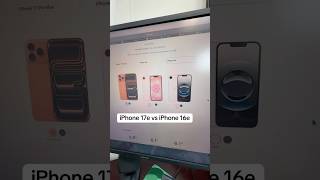 iPhone 17e vs iPhone 16e - not much has changed #iphone17e #iphone16e #techtok