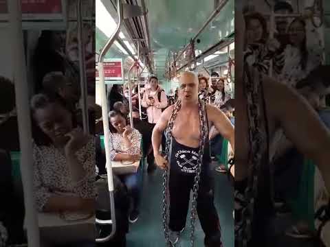 METRÔ TATUAPÉ SÃO PAULO TIO CHICO MARRETA NO PARA GALERA BORA COMIGO QUE QUE ISSO