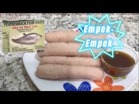 How to make mpek2 Palembang with featherback fish paste