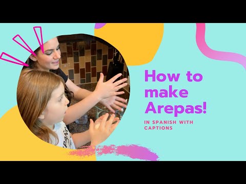 How to make arepas w/subtitles | Como hacer arepas