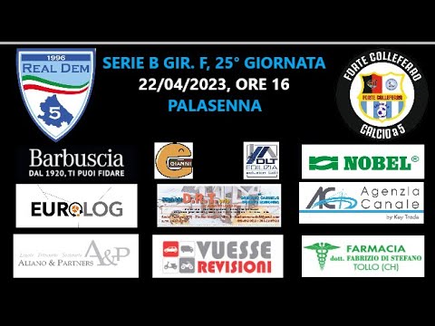SERIE B: REAL DEM- FORTE COLLEFERRO 22/04/2029, GLI HIGHLIGHTS