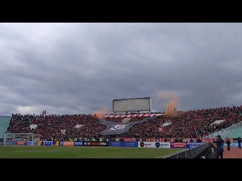 2020.02.15 Levski Sofia - CSKA Sofia choreo by CSKA fans.
