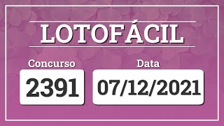 Capa de LOTOFÁCIL 2391