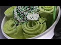 Ice Cream Rolls Fanta Test How To Make Green Ice Cream Rolls With Fanta Green Apple Taste Satis