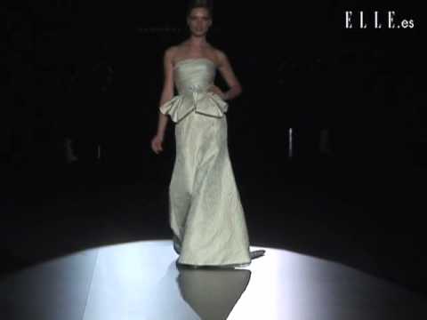 Hannibal Laguna. Cibeles Novias 2011