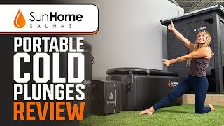 These Cold Plunges Actually Makes Its Own Ice! (Sun Home Saunas Review)
