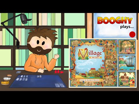 Booghy plays... Village - Big Box(3p, Playthrough, Review)