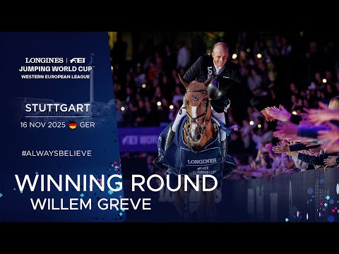 Greve gallops to glory! 🇳🇱🏆 | Longines FEI Jumping World Cup™ Stuttgart 2025