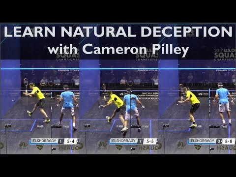 PSA Squash: Learn Natural Deception with Cameron Pilley