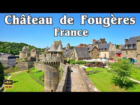 Château de Fougères🇫🇷 | One of Europe's Largest Medieval Castles! 4k 60 fps
