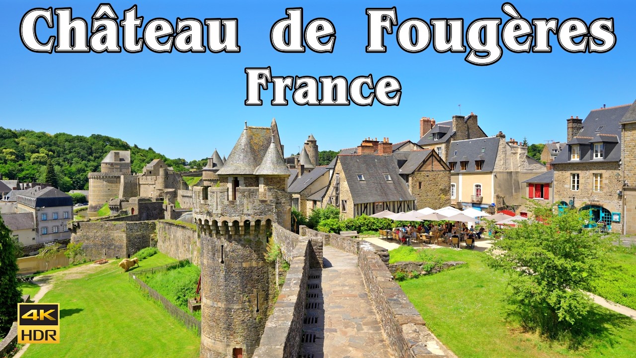 Château de Fougères🇫🇷 | One of Europe’s Largest Medieval Castles! 4k 60 fps