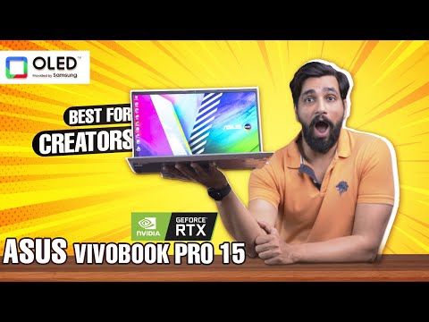 Asus Vivobook Pro 15 OLED Laptop with RT 3050 | Amazing OLED Display Laptop | Hindi