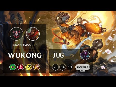 Wukong Jungle vs Kha'Zix - BR Grandmaster Patch 9.22