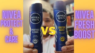 NIVEA PROTECT AND CARE VS NIVEA FRESH BOOST || NIVEA DEODORANTS || Dr Perfume ||