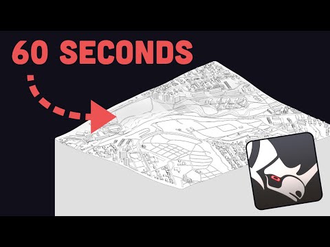 Site Model in Rhino in Less Than 1 Minute (Free)