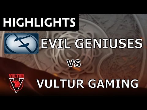 Evil Geniuses vs Vultur Gaming - The International 2016 Qualifiers - Dota Highlights