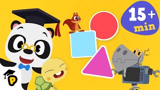 Learn about shapes | Compilation | Kids Learning Cartoon | Dr. Panda TotoTime
