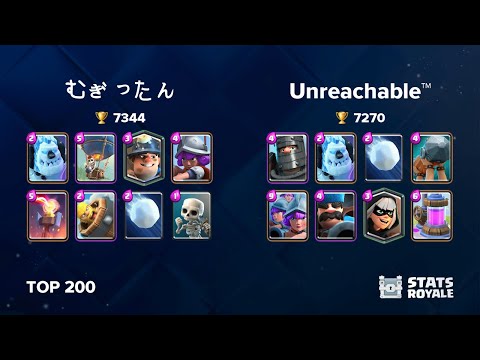 むぎったん vs Unreachable™️ [TOP 200]