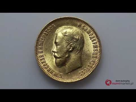 Aukcja 6, pozycja 289, Rosja, Mikołaj II, 10 rubli 1903 (АР), Petersburg