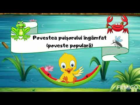 Povestea puișorului îngâmfat🐥|poveste populară