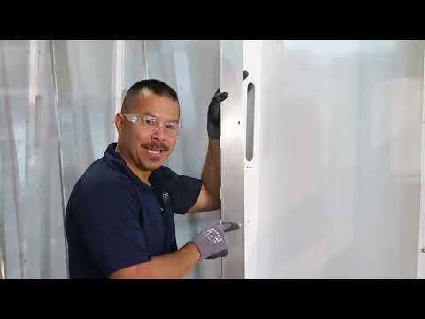 How to Install Interior Finish Panels on Temporary Modular Wall Systems | SwiftWall Max