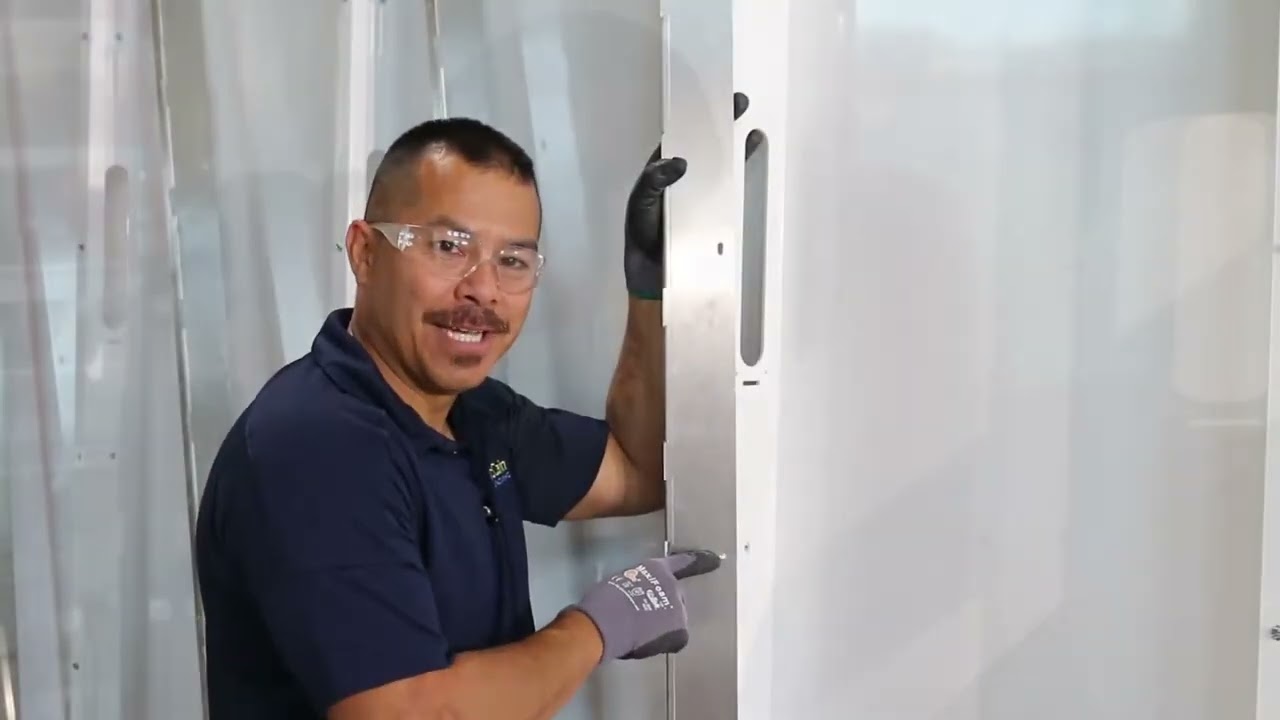 SwiftWall® Max | How to Install Interior Finish Panels on Temporary Modular Wall Systems