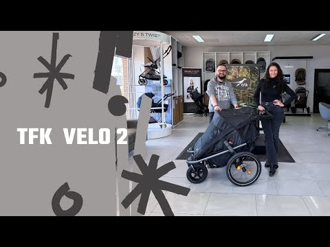 Przyczepka rowerowa, wózek TFK Velo 2