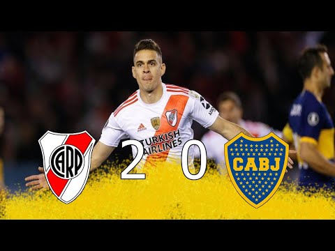 River 2 vs Boca 0 - Semifinal Ida Copa Libertadores 2019 - Partido Completo HD