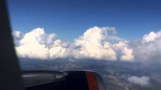 preview picture of video 'Aeroflot flight from Ufa to Moscow'