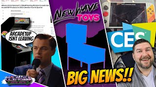 Arcade1Up Huge 4th Quarter Sales, New Wave Toys Teases 1/6th scale Pinball & CES 2024 MyArcade!
