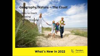 Recorded Webcast: Flanders, Belgium in 2022 and Beyond