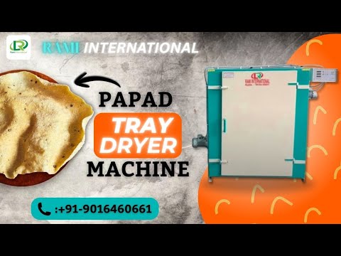 Papad Dryer video thumbnail
