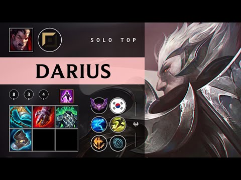 Darius Top vs Rumble - KR Master Patch 26.01