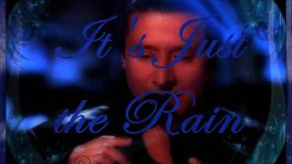 Steve Perry...It&#39;s Just the Rain...Lyric overlay
