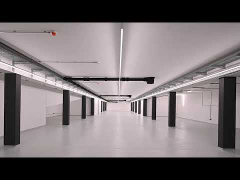 Garagenbeleuchtung bzw. Beleuchtung Tiefgarage mit Luxsystem und der Lichtsteuerung DALI-uP