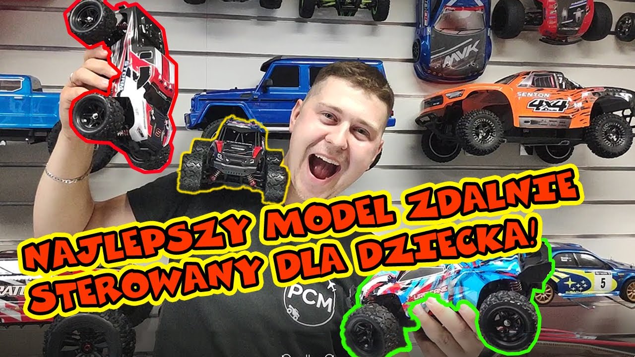 NAJLEPSZY TANI SAMOCHÓD ZDALNIE STEROWANY DLA DZIECKA NA START BURZA, GRZMOT I HURAGAN MODELE RC